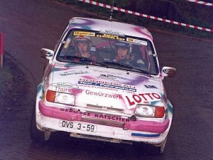 1991 Klassensiege im Ford Fiesta