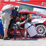 2010 Interview bei der Sachsenrallye