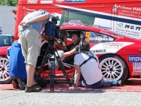 2010 Interview bei der Sachsenrallye