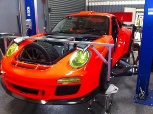 2012 Vermessung des Porsche